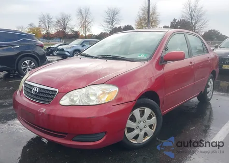 2005 Toyota Corolla Le z USA, uszkodzony, nr VIN 2T1BR32E05C361783